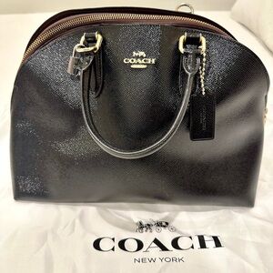 Coach leather Satchel/ cross body